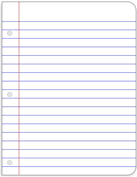 Printable notepad template with cute designs