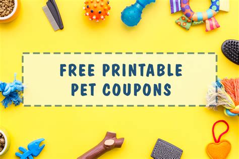 Printable Pet Coupons