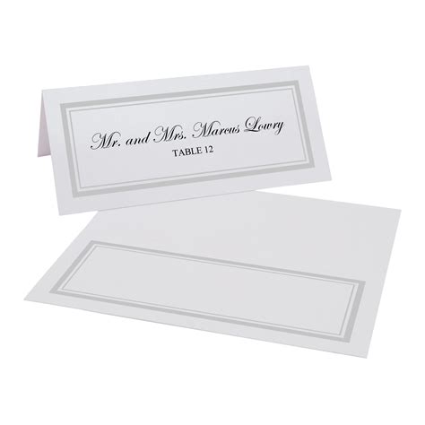 Printable place cards for special events