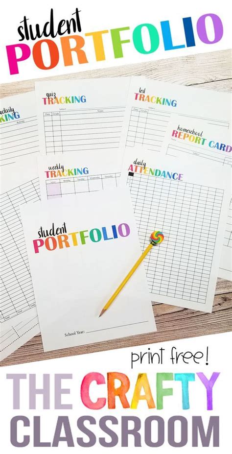 Printable Portfolio Template 8