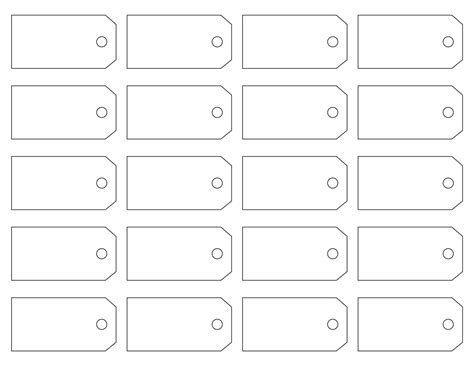 Printable Price Label Template