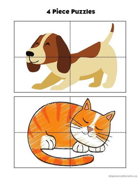 Printable puzzles for kids