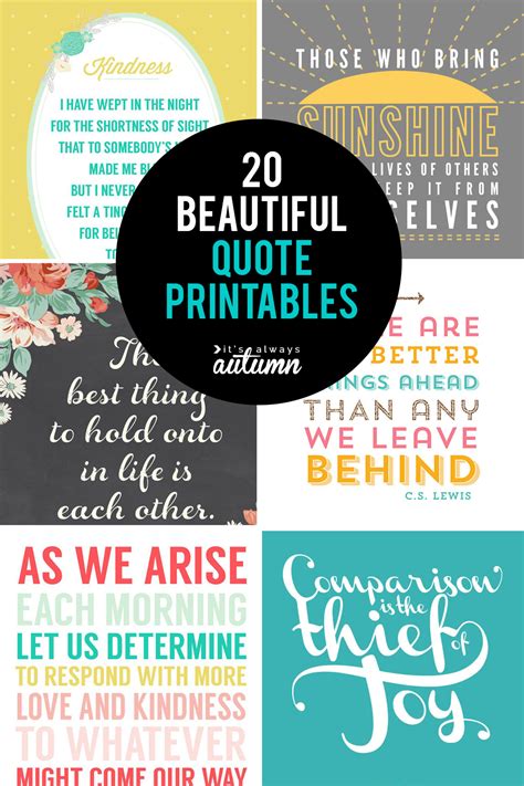 Printable Quotes