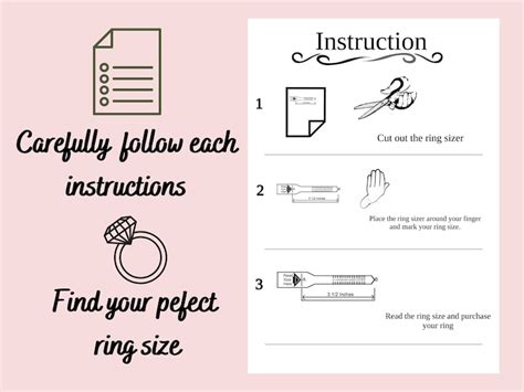 printable ring sizer