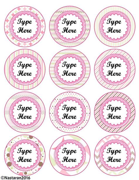 Printable Round Labels