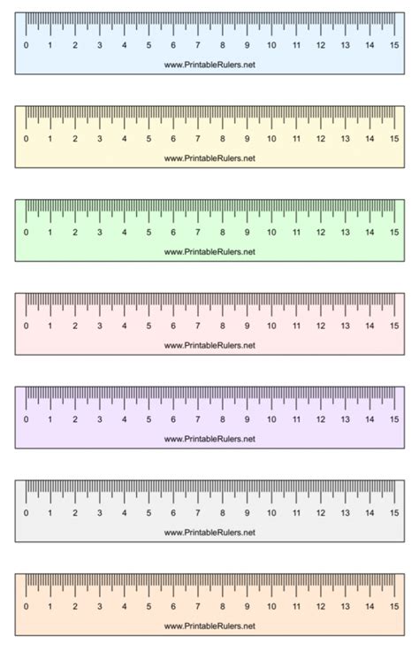 Benefits of using printable ruler templates