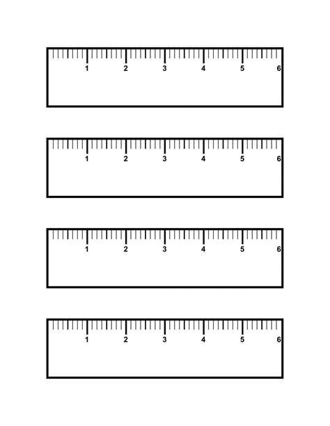 Printable Ruler for Woodworking