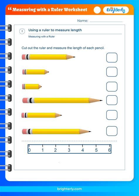 Printable Ruler Worksheets