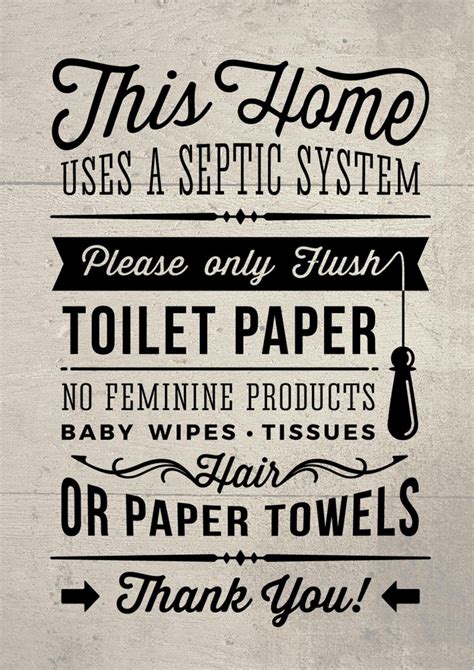 Benefits of printable septic warning signs