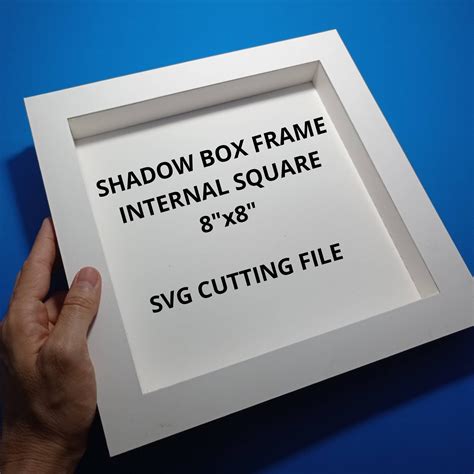 Printable Shadow Box Template 8