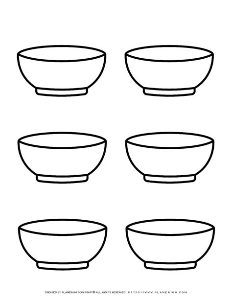 Printable Soup Bowl Template 6