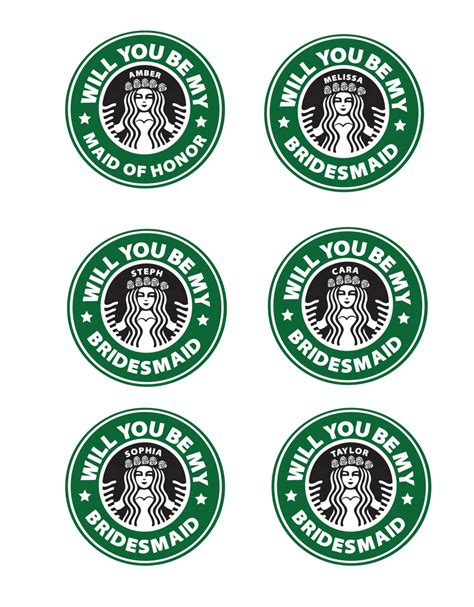 Printable Starbucks Logo for Decoration