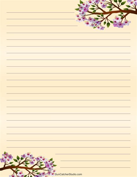 Printable Stationery Paper Designs