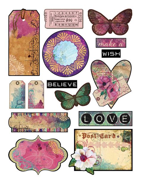 Printable Stickers for Journaling Inspiration