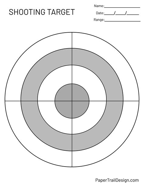 Printable targets