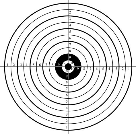 Printable Targets for Precision Practice