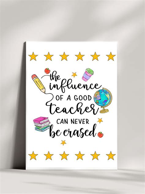 Printable Teacher Appreciation Cards