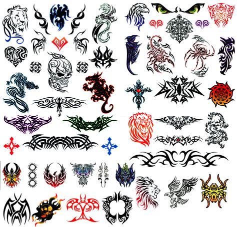 Printable temporary tattoos