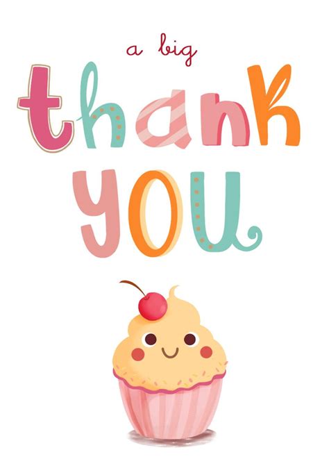 Printable Thank You Card 4