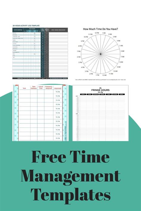 Printable Time Management Template