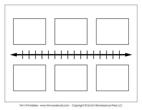 Printable timeline template