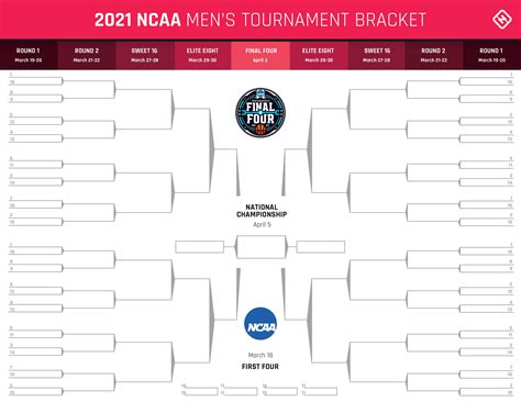 Printable Tournament Brackets Gallery 1