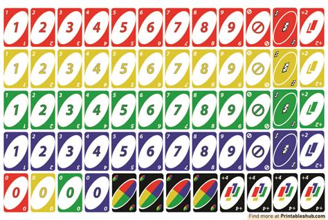 Printable Uno Cards for Fun Family Games