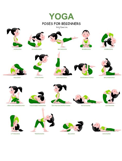 Printable Yoga Poses for Beginners