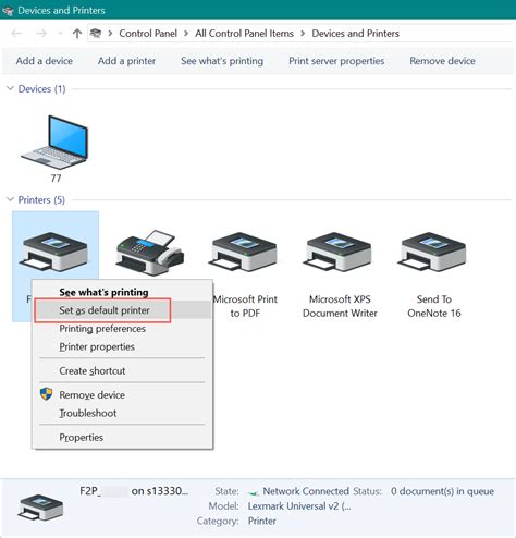 Printer Settings Issues