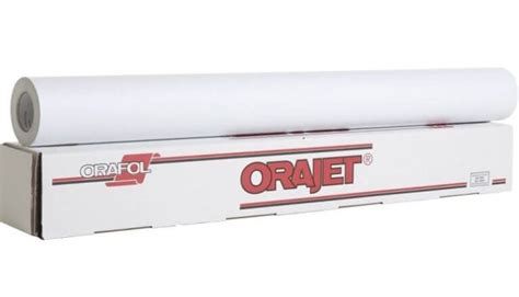 Printing and laminating Orajet 3164