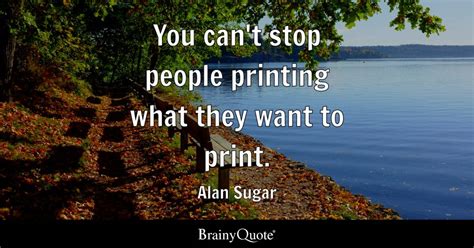 A person printing quotes on a printer