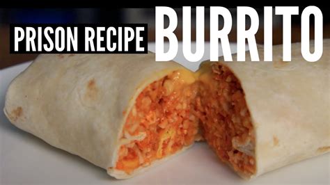 Prison-style burritos, a delicious and filling meal.