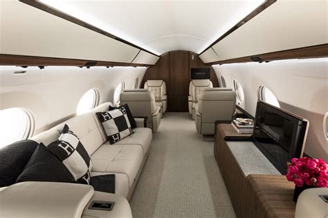 Private Jet Interior