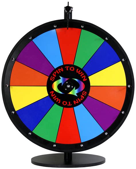 Prize Wheel Sign Printable