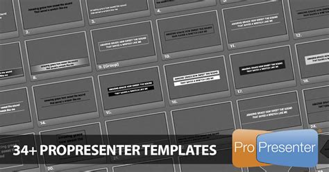 ProPresenter Lower Third Templates Examples and Ideas