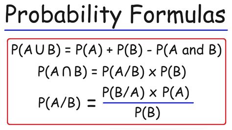 Probability Formula