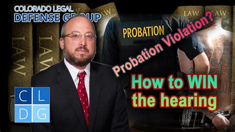 Description of Probation Violation Hearing