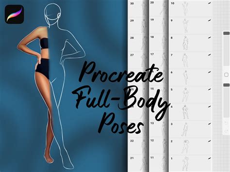 Procreate body template 1