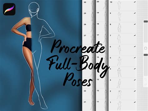 Procreate body template 5