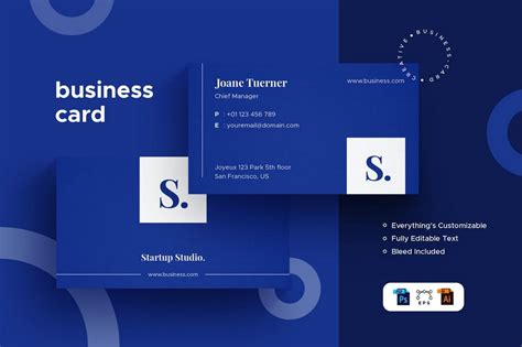 Procreate Business Card Template 1