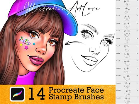 Benefits of Procreate Face Templates