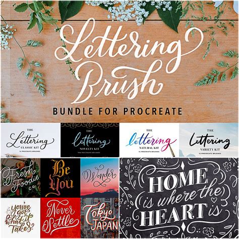 Procreate Lettering Templates Download