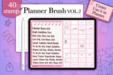 Benefits of using a Procreate planner template