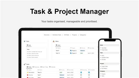 Procreate task manager template