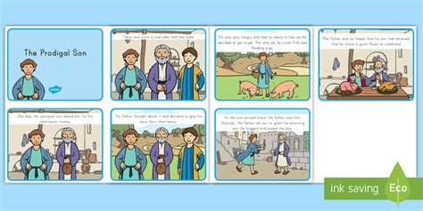 Prodigal Son story sequencing craft