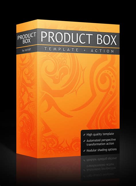 Product Box Template