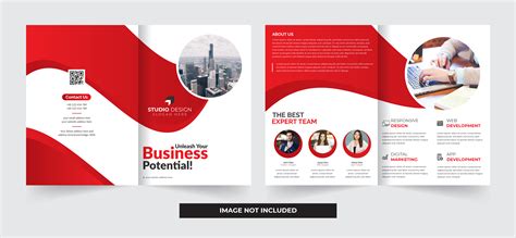 Product Brochure Template Design