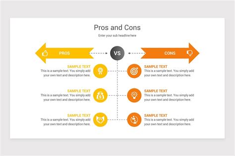 Product comparison PowerPoint template design