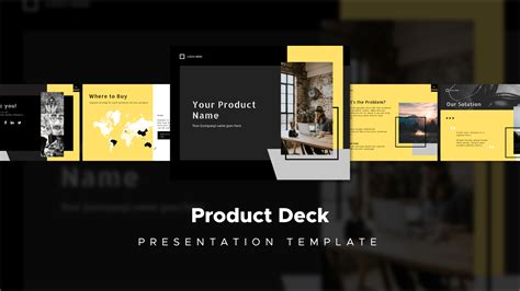 Product Launch Pitch Deck Template