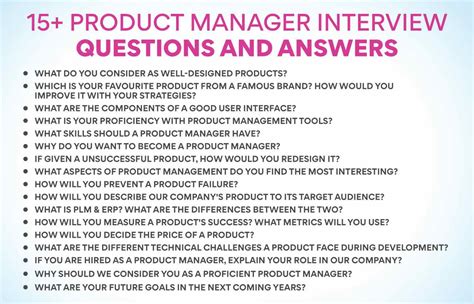 Product Manager Interview Questions